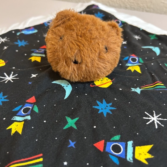 MAGNETIC ME Space Chase Plush Bear Lovey - blanket plush - baby - brown bear - Picture 3 of 9